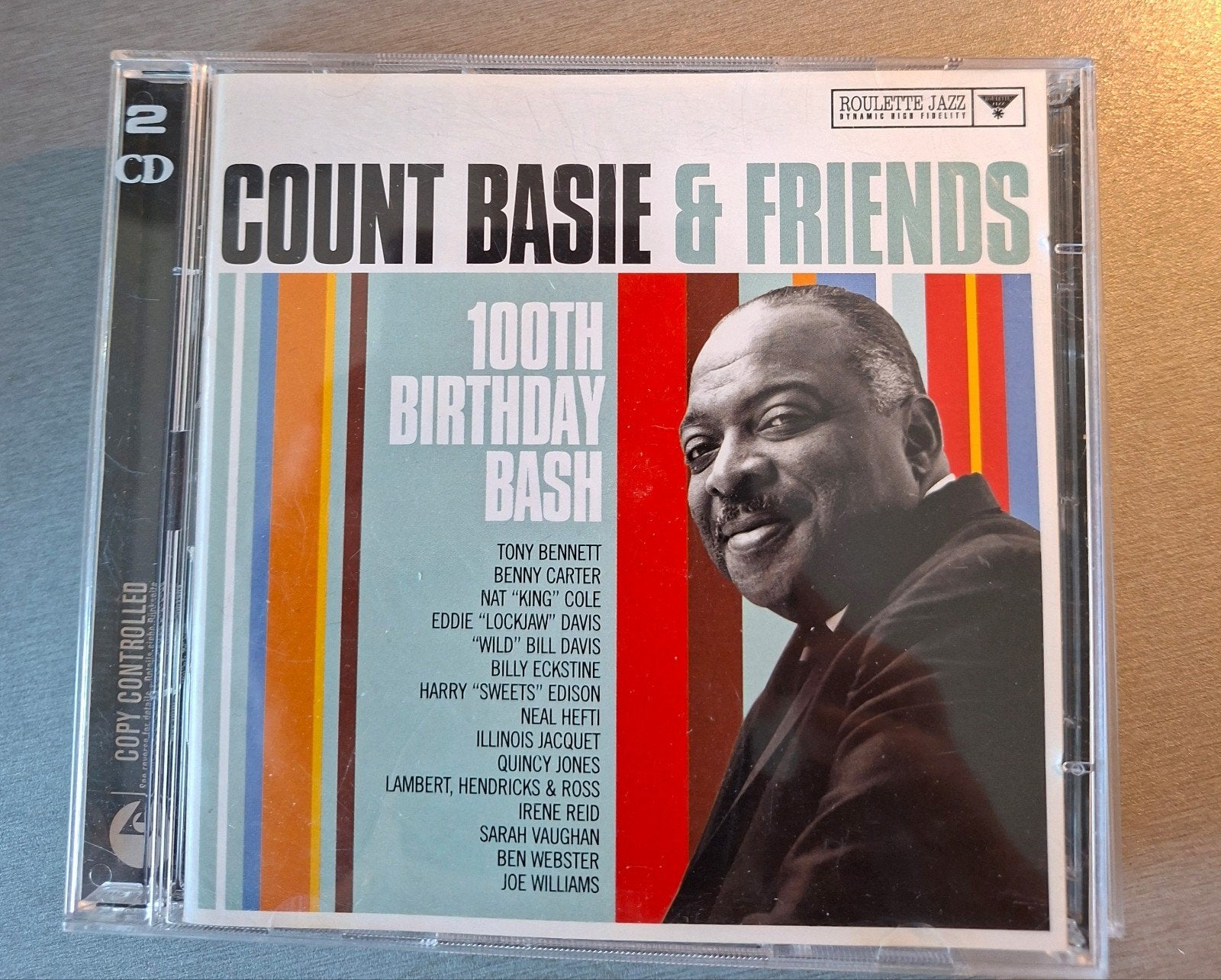2cd. Count Basie & Friends. 100th Birthday bash., Cd's en Dvd's, Cd's | Jazz en Blues, Ophalen of Verzenden