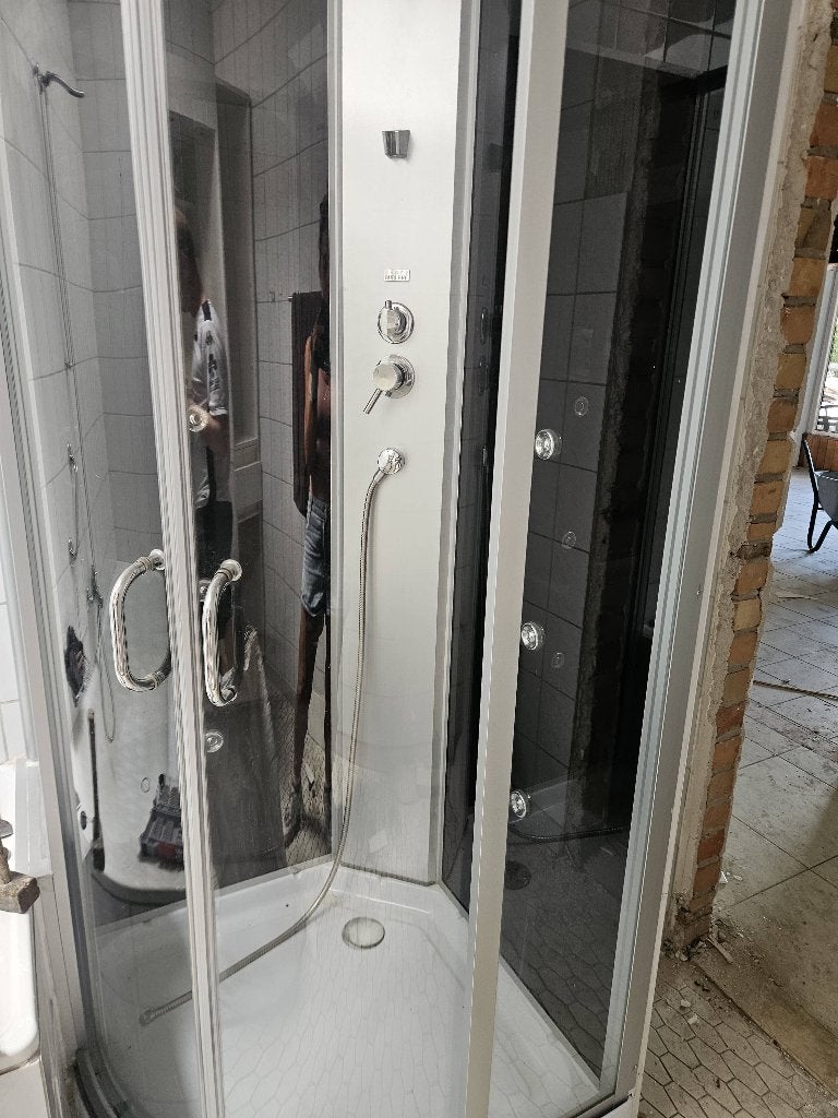 Douchecabine met massagejets AURLANE, Doe-het-zelf en Bouw, Sanitair, Ophalen, Gebruikt, Douche