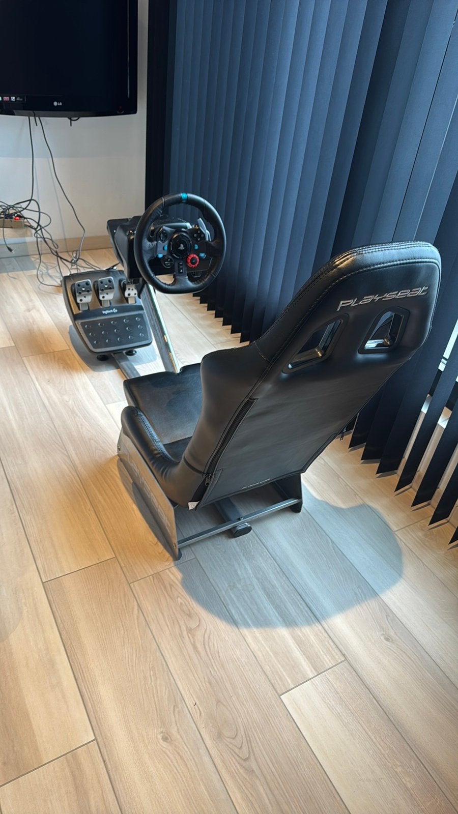 Playseat + Logitech G29 stuur en pedalen, Ophalen, Gebruikt, Playseat of Racestoel, PlayStation 4