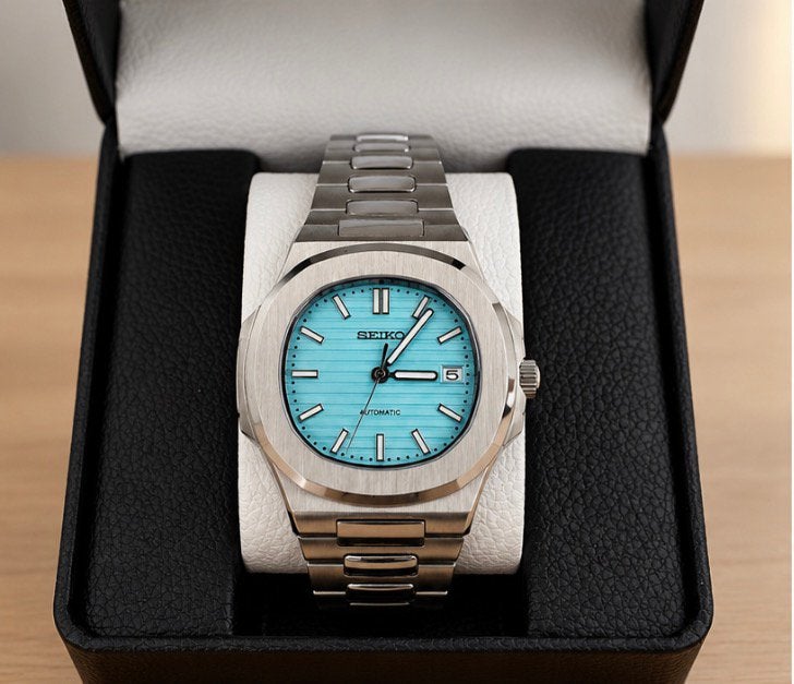 Seiko mod Aqua, Handtassen en Accessoires, Staal, Polshorloge, Nieuw, Ophalen of Verzenden