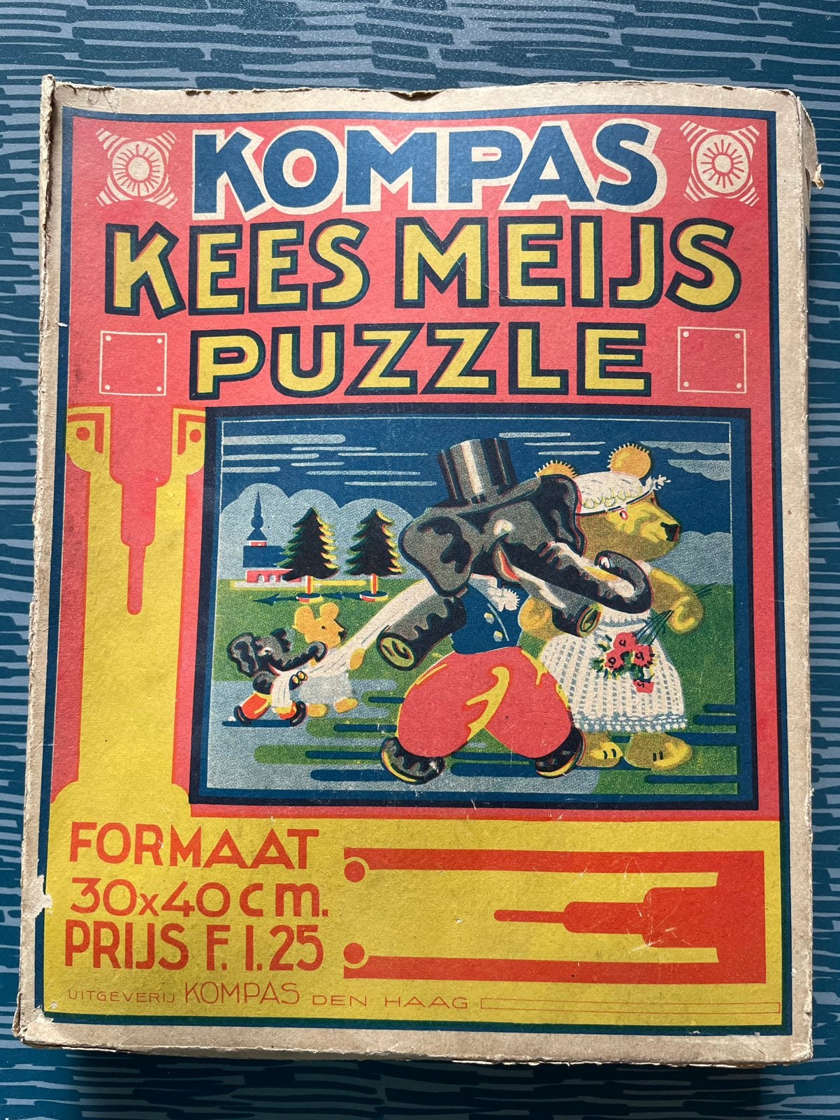Très vieux puzzle Compass Kees Meijs puzzle, Enlèvement ou Envoi