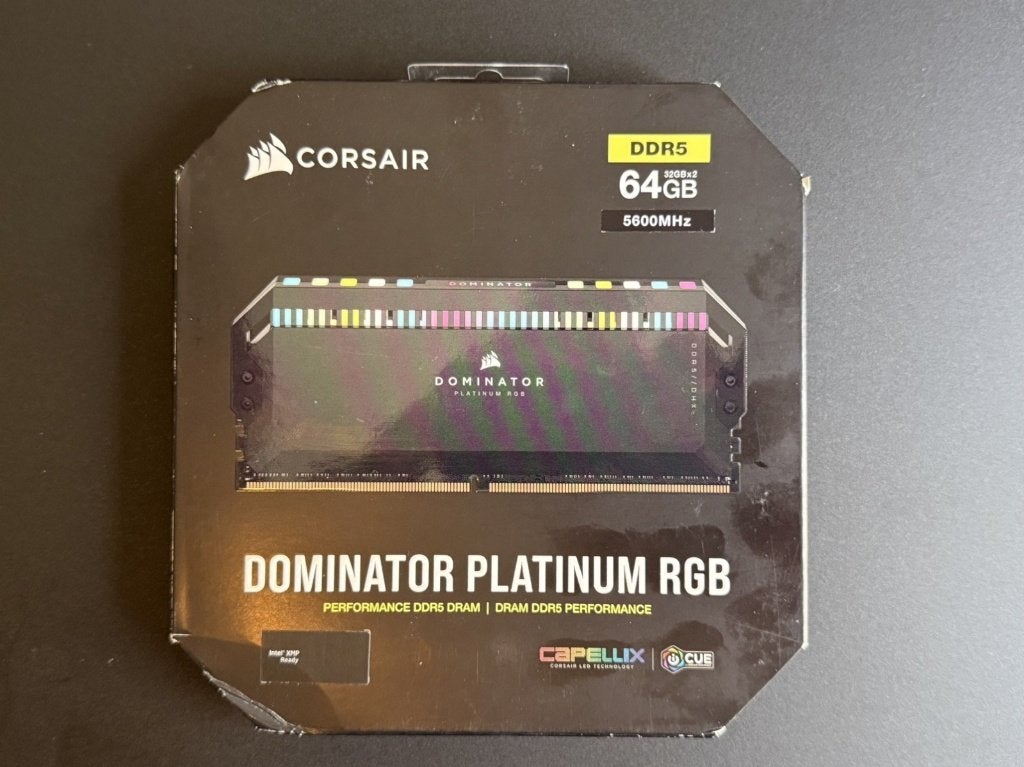 Corsair Dominator Platinum RGB DDR5 64GB, Informatique & Logiciels, Neuf, Enlèvement ou Envoi, 5600MHz, Desktop