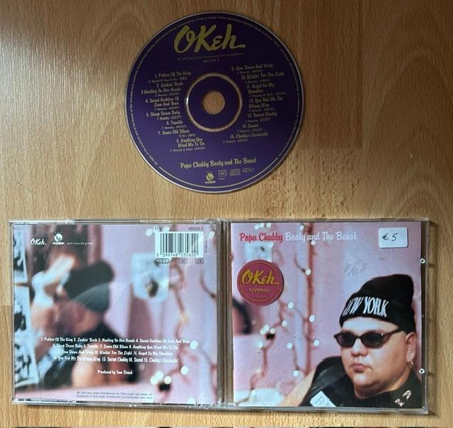 CD POPA CHUBBY - BOOTY AND THE BEAST - BLUES ROCK, Enlèvement ou Envoi, Comme neuf, Blues