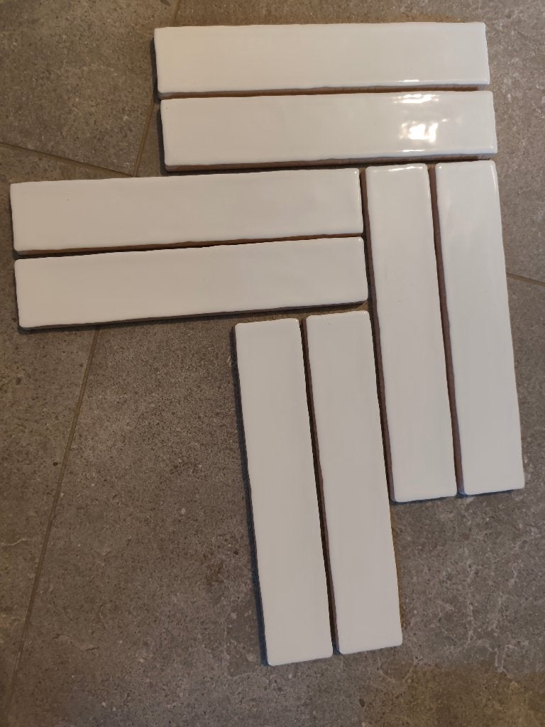 Wandtegels Altair wit, Bricolage & Construction, Dalles & Carrelages, 20 à 40 cm, Céramique, Enlèvement, Moins de 20 cm