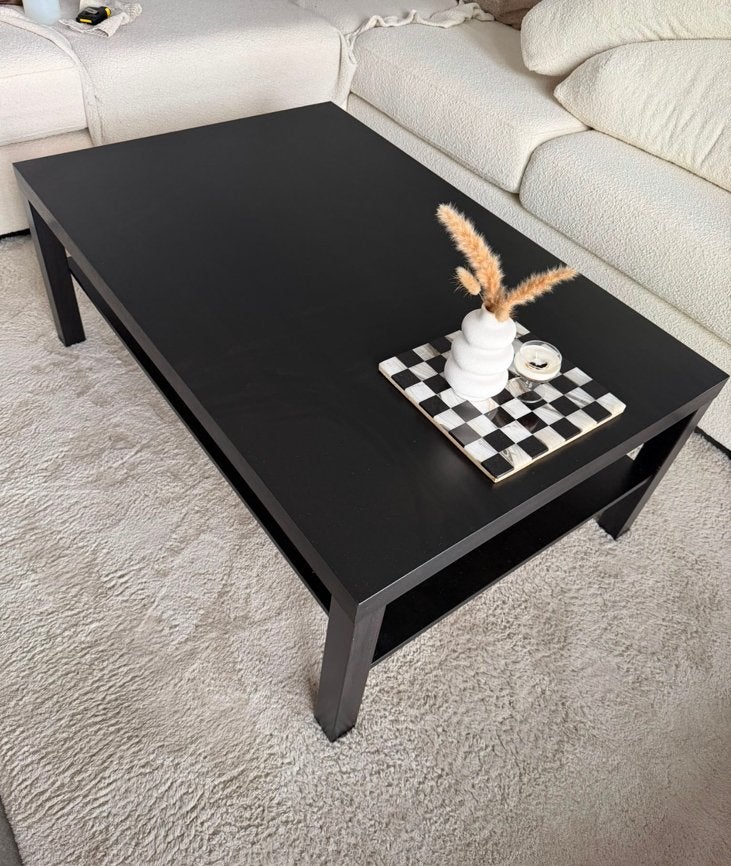 Salon tafel zwart, Ophalen, Zo goed als nieuw