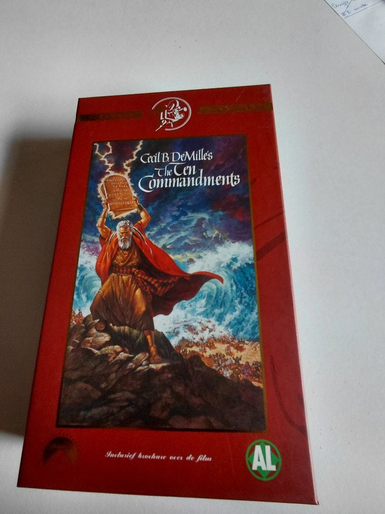 The Ten Commandments - Cecil B. DeMille, CD & DVD, Enlèvement ou Envoi, Anglais, Tous les âges, Comprend un livret
