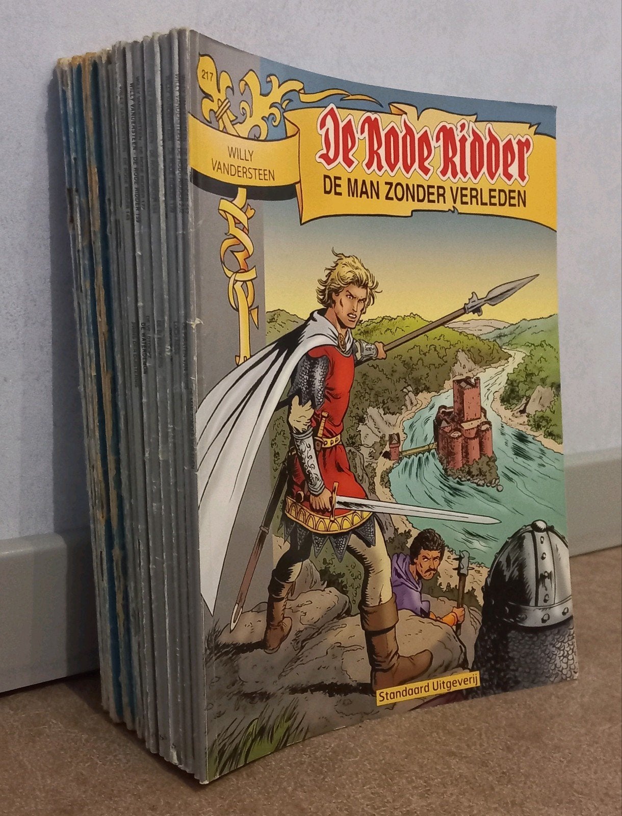 De Rode Ridder, Plusieurs BD, Enlèvement, Utilisé, Willy Vandersteen