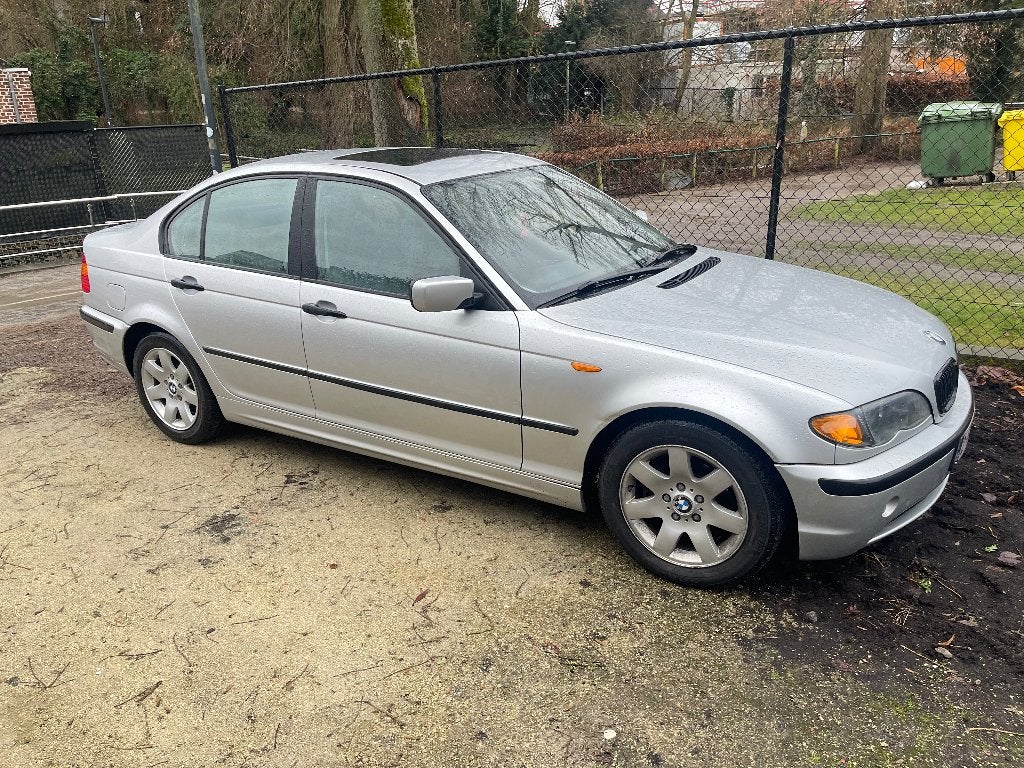 BMW E46, Auto's, Automaat, 4 deurs, Euro 4, Zilver of Grijs