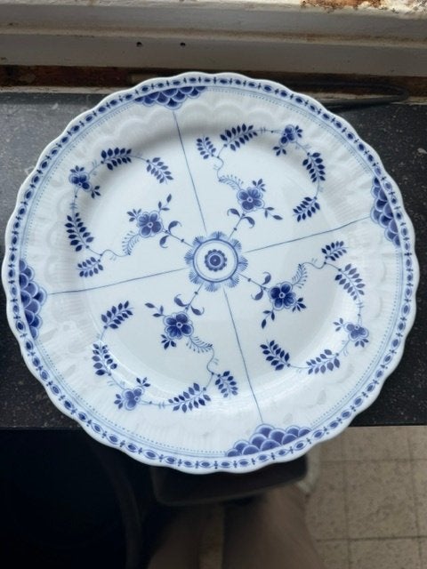 Vintage porseleinen sierbord, Ophalen