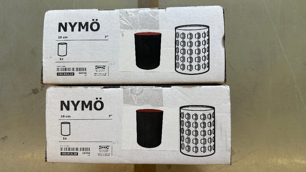 Abat-jour IKEA, Ophalen, Nieuw, Zwart