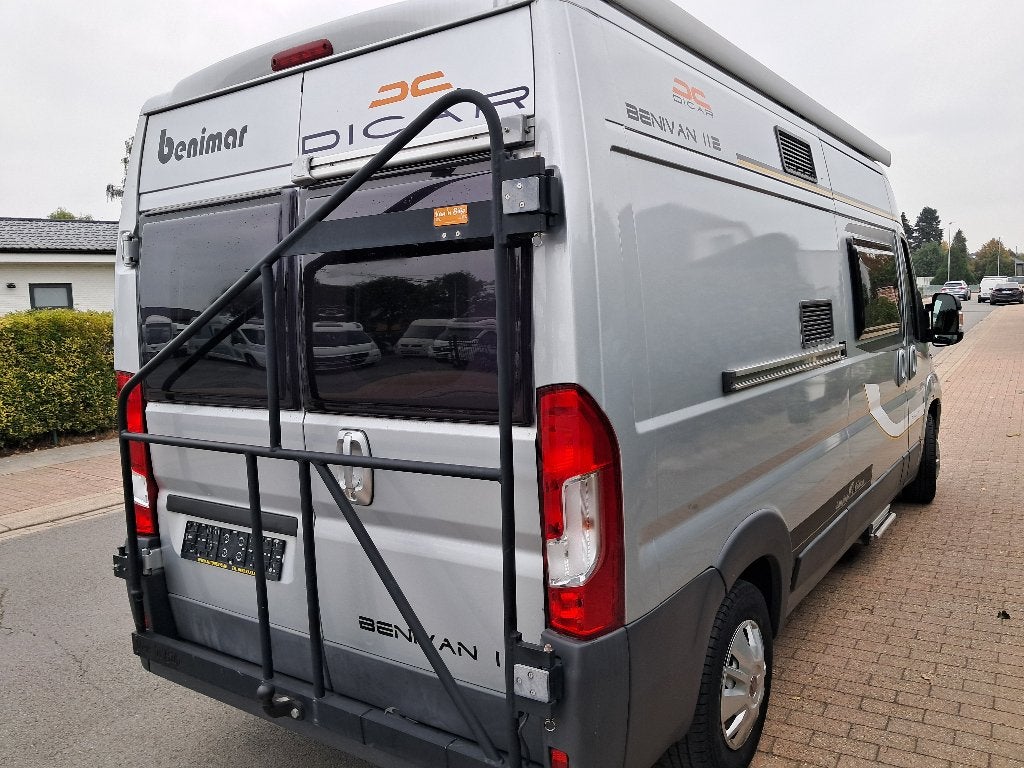 Benimar bouwjaar 2017 met 20000km 4 slaapplaatsen airco tv, Caravans en Kamperen, Buscamper of Camperbus, TV, Fiat, Diesel