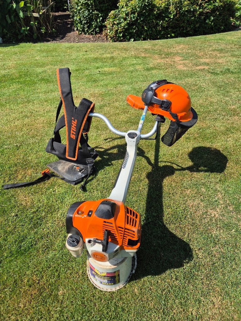 Kit complet de débroussailleuses à essence Stihl FS 490 C, Enlèvement, Comme neuf, Essence, Husqvarna stihl honda