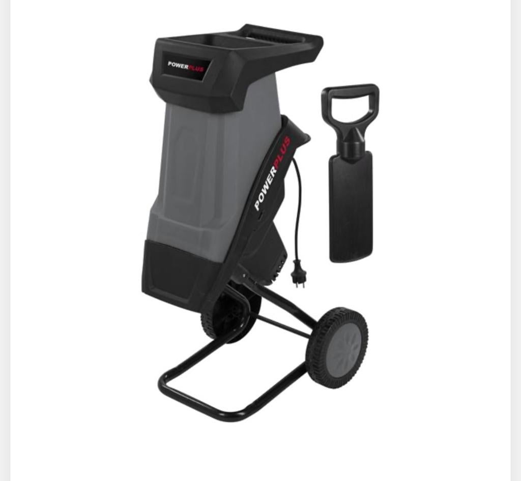 Broyeur de végétaux PowerPlus à vendre, Jardin & Terrasse, Déchiqueteurs, Utilisé, Électrique, Enlèvement