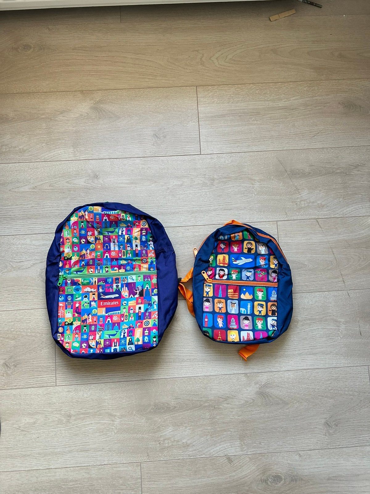 Emirates Airlines Backpack Travel Pouch Packable Convertible, Ophalen of Verzenden, Nieuw, Rugtas