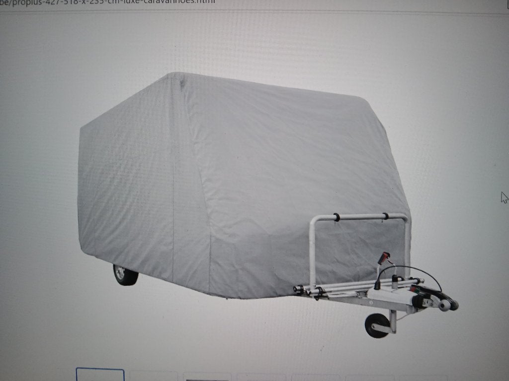 caravan beschermhoes, Ophalen, Zo goed als nieuw