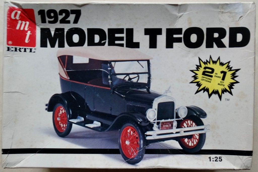 AMT ERTL 1:25 - 1927 MODEL T FORD, Neuf, Autres marques, Enlèvement ou Envoi, Voiture