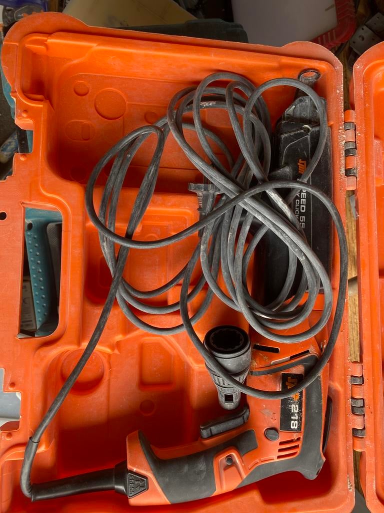 Spit vijsmachine, Doe-het-zelf en Bouw, Gereedschap | Boormachines, Ophalen, Zo goed als nieuw