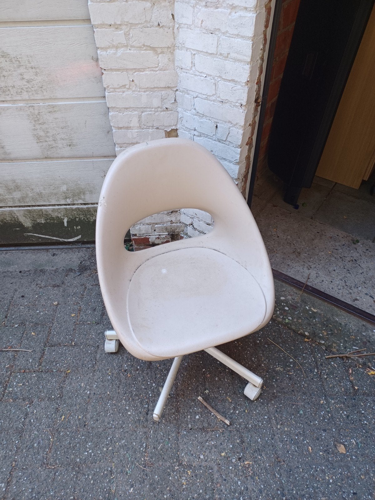 buro  stoel, Ophalen