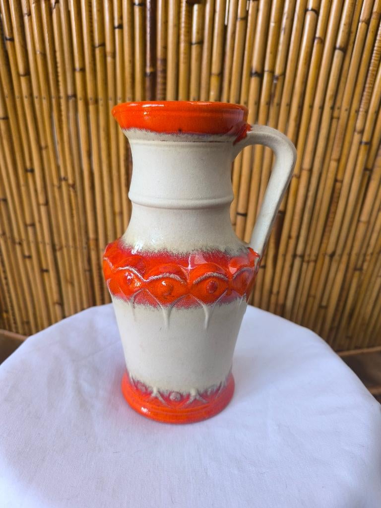 Vintage 1965 Ü-Keramik 1815/25 fat lava vaas made in Germany, Antiek en Kunst, Ophalen of Verzenden