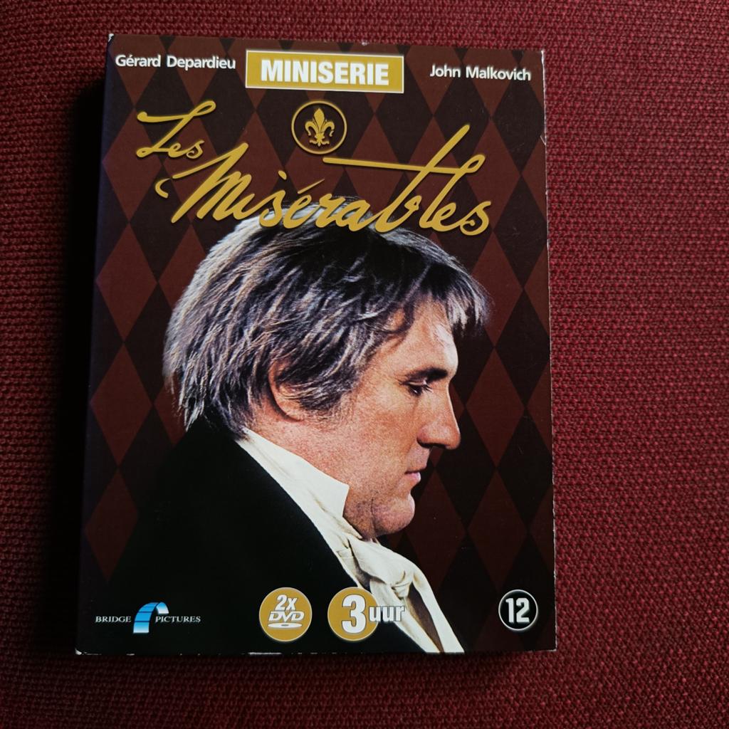 2 dvd les Miserables miniserie, Ophalen of Verzenden