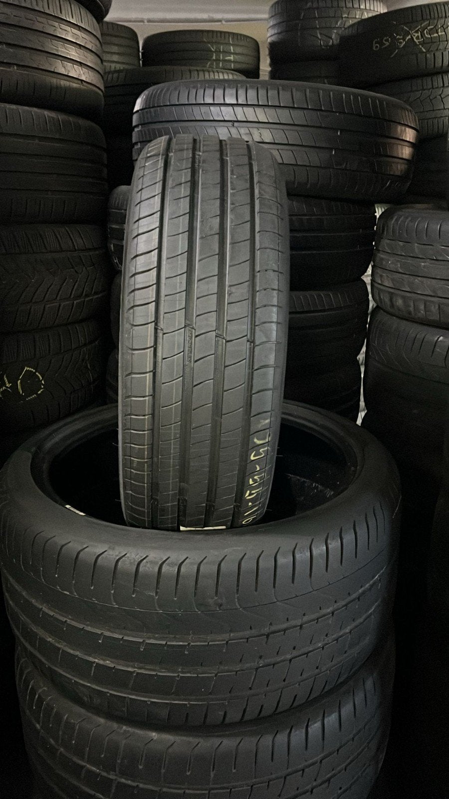 19555r16 195 55 r16 195/55/r16 Michelin nouveau avec montage