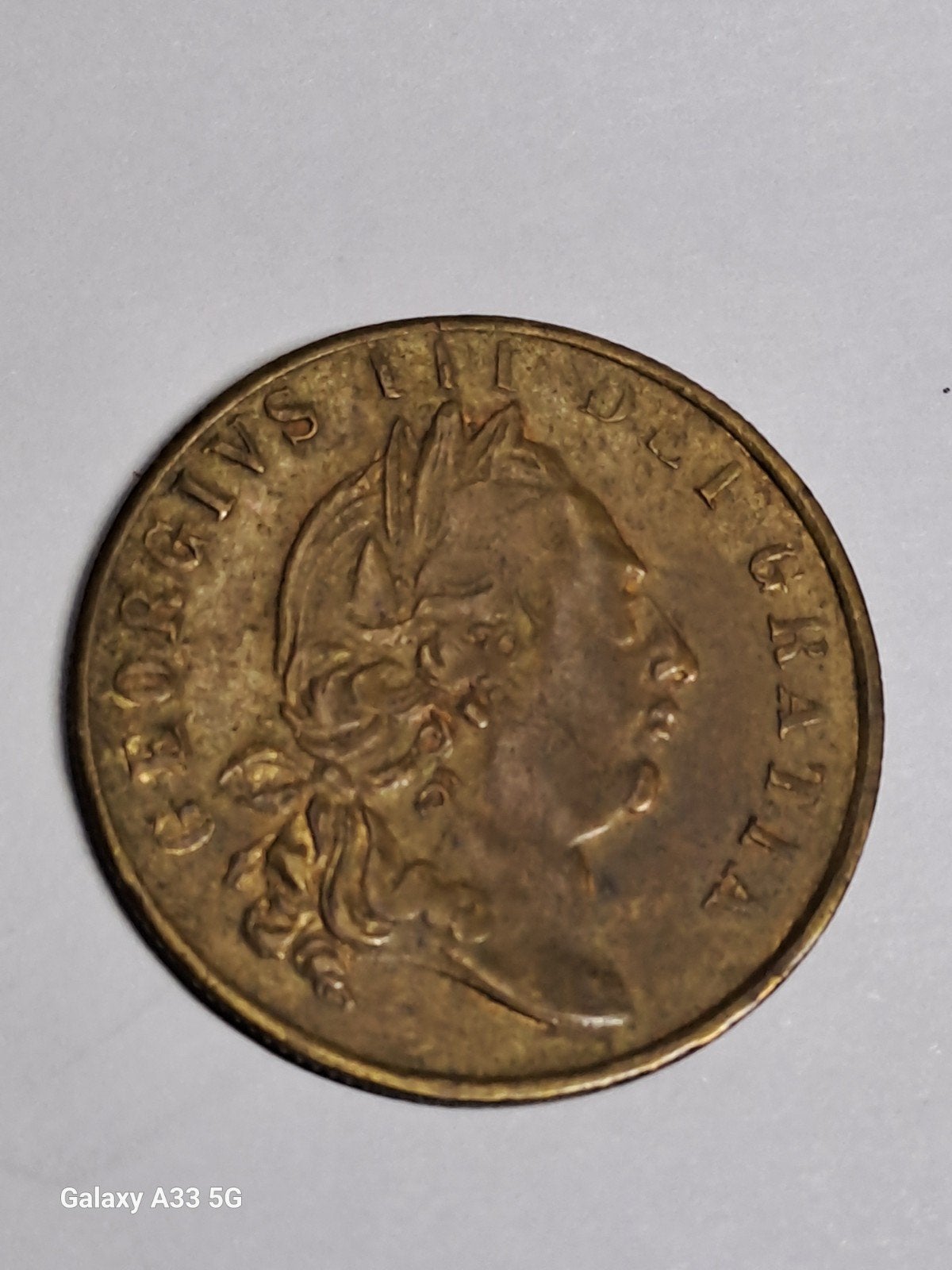 Royaume-Uni, George III – Jeton de jeu 1797, Timbres & Monnaies, Enlèvement ou Envoi, Or
