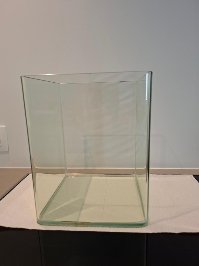 Vierkant aquarium 20x20x25, Dieren en Toebehoren, Ophalen of Verzenden, Gebruikt, Leeg aquarium
