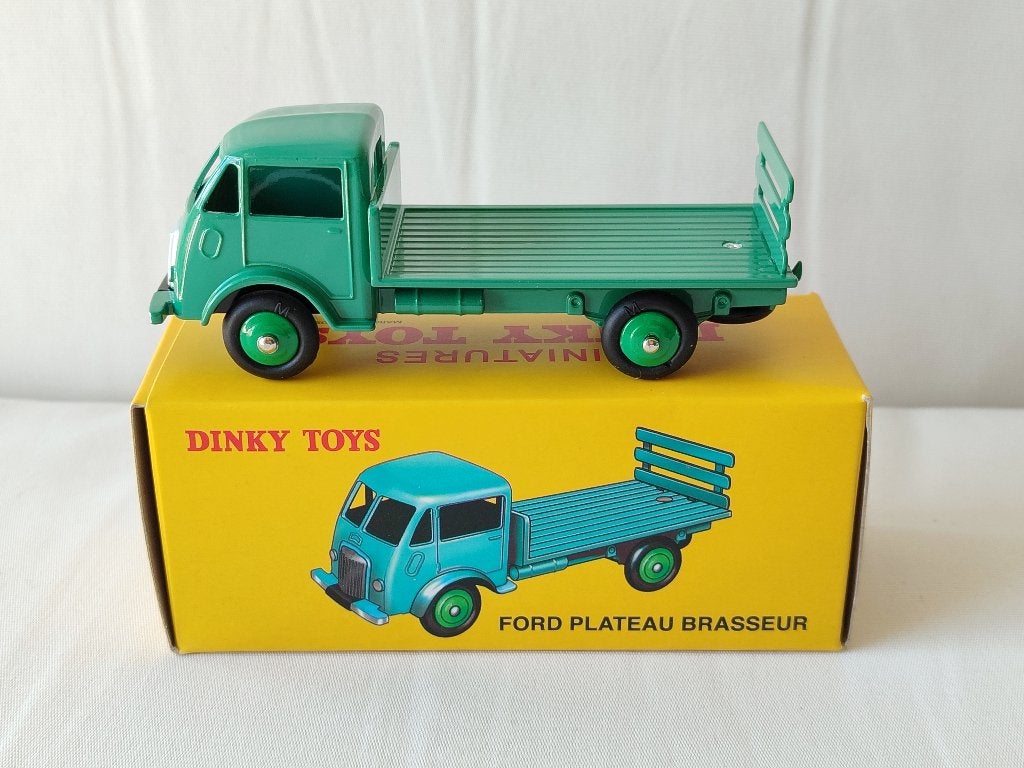 Dinky Atlas _ Ford Camion plateau brasseur _ ref. 25H, Enlèvement ou Envoi, Comme neuf, Bus ou Camion, Dinky Toys