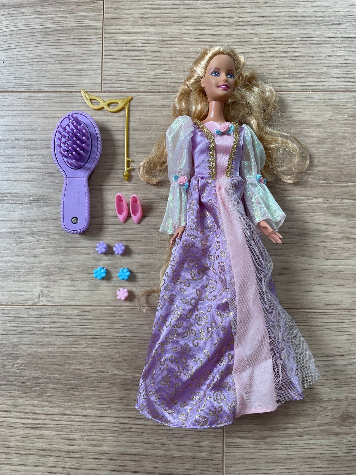 Barbie Rapunzel - 2001 - 55532 - très bon état, Enfants & Bébés, Jouets | Poupées, Enlèvement ou Envoi, Utilisé
