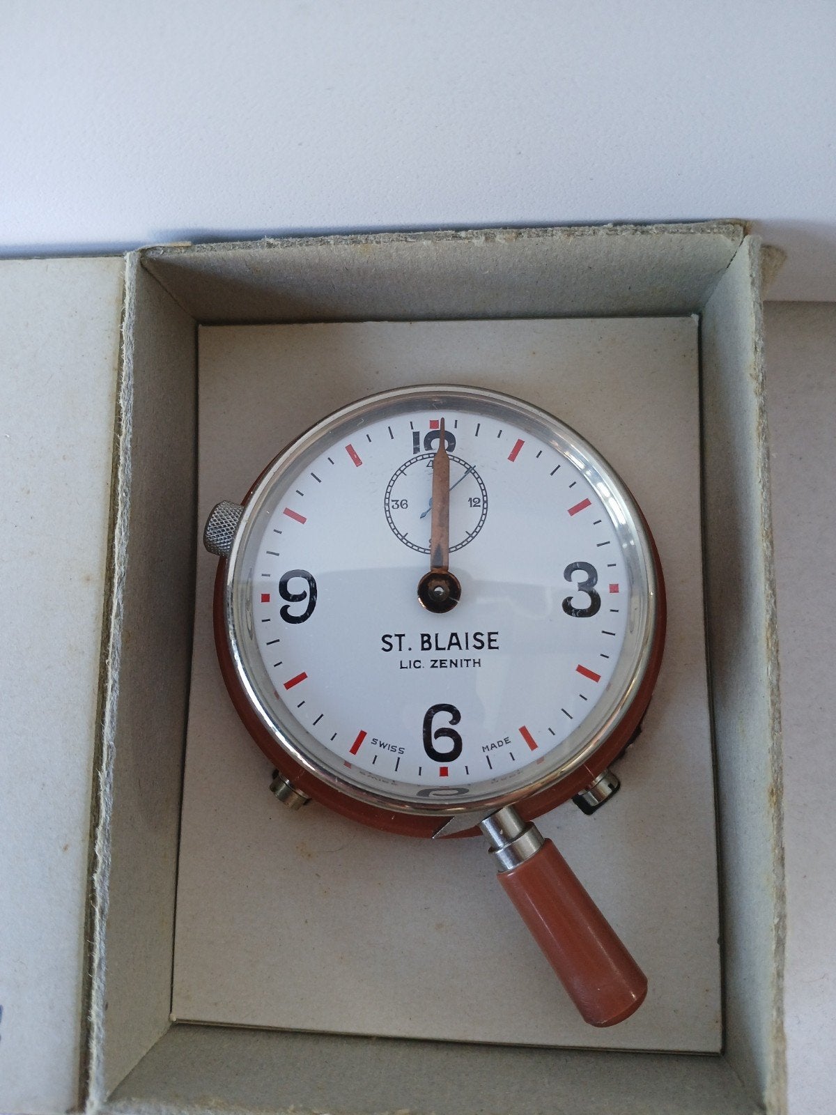 Vintage St. Blaise Telephonometer – Lic. Zenith – Swiss Made, Antiek en Kunst, Ophalen