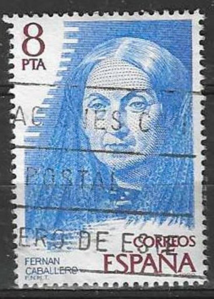 Espagne 1979 - Yvert 2159 - Fernan Caballero (ST), Envoi, Affranchi