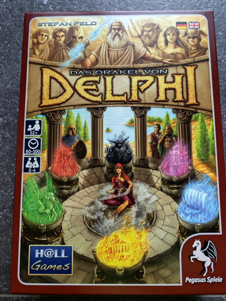 Delphi (Das Orakel von Delphi)	Stefan Feld, Ophalen of Verzenden