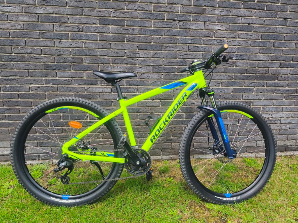 Rockrider st520 maat S, Vélos & Vélomoteurs, Vélos | VTT & Mountainbikes, Comme neuf, VTT semi-rigide, Frein à disque, Enlèvement