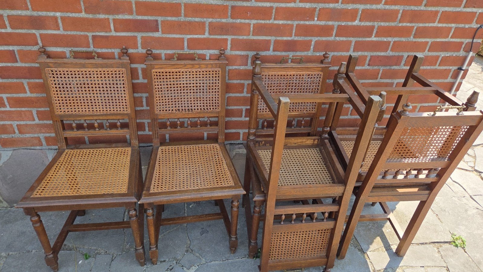 4 mechelse stoelen, Antiek en Kunst, Ophalen