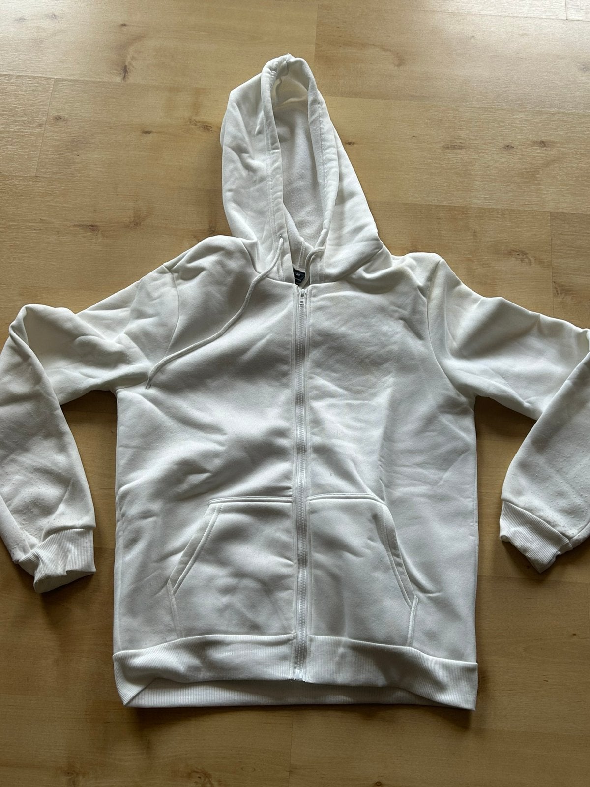 Witte Ritstrui, Kleding | Heren, Truien en Vesten, Ophalen, Zo goed als nieuw, Maat 48/50 (M), Wit