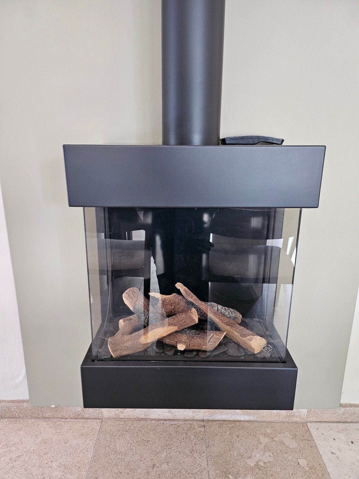 poêle au gaz DRU, Maison & Meubles, Enlèvement, Cheminée au gaz