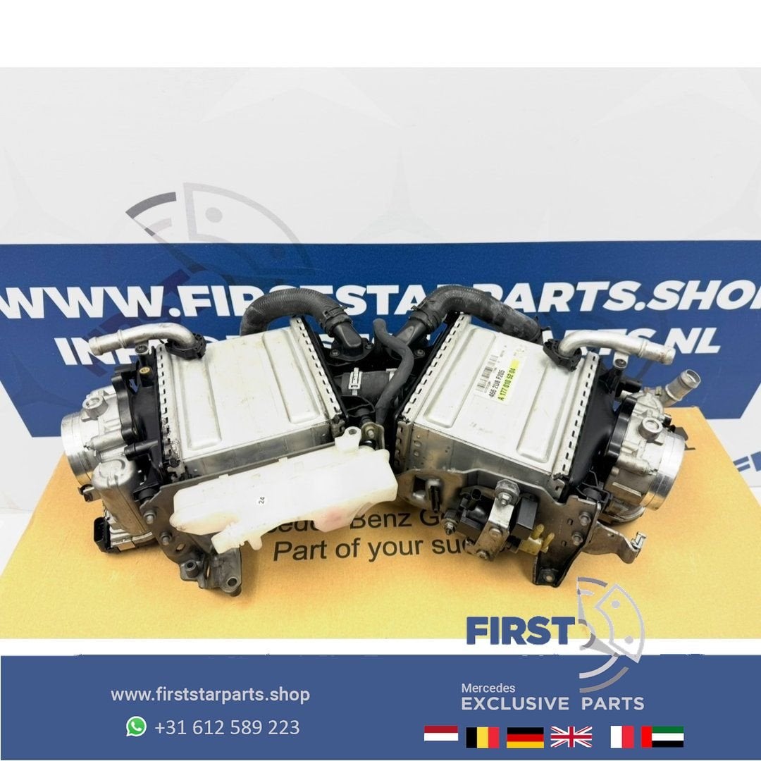 A1770901214 INTERKOELER M177 C63 GLC63 E63 GT63 GTS GTR S63, Gebruikt, -, Ophalen of Verzenden, -