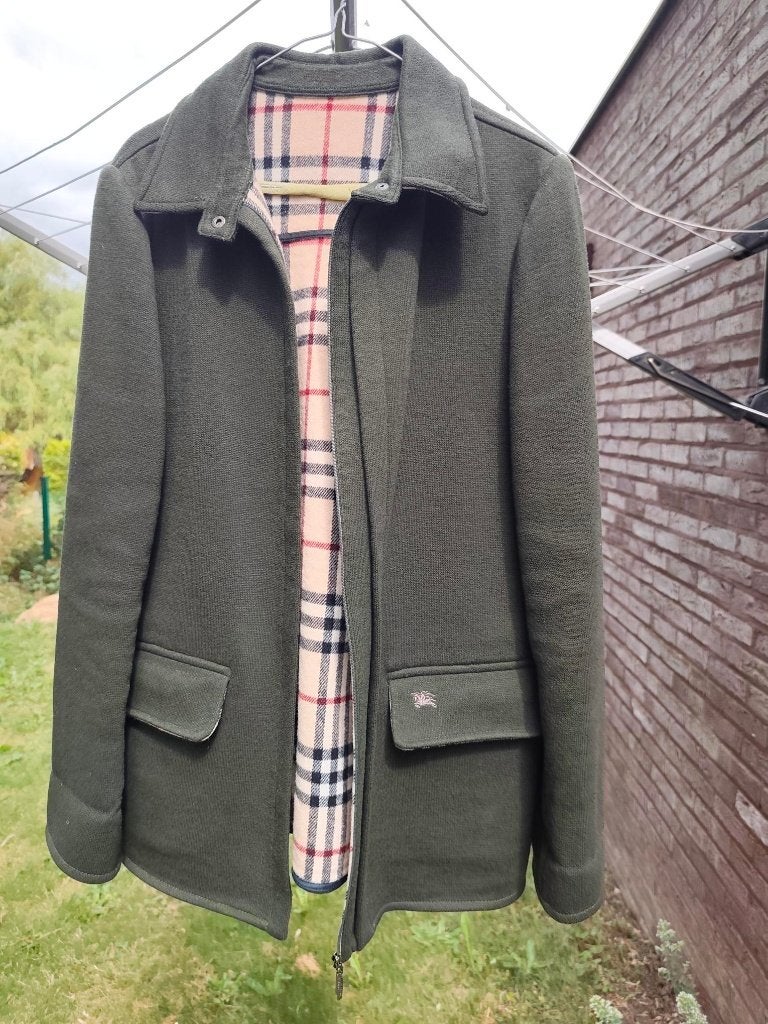 Burberry wool jacket Gevell 42, Kleding | Dames, Jassen | Winter, Burberrys, Maat 42/44 (L), Ophalen of Verzenden, Zo goed als nieuw