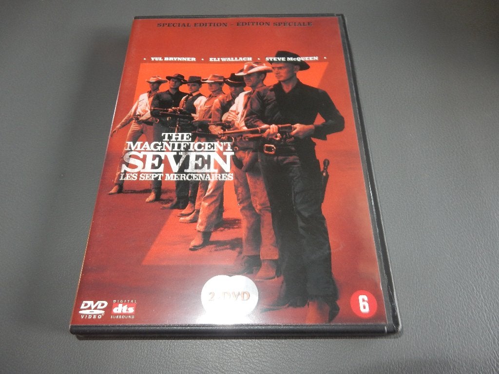 nr.941 - Dvd: the magnificent seven - 2 disc - western- 1960, CD & DVD, DVD | Classiques, À partir de 6 ans, Enlèvement ou Envoi