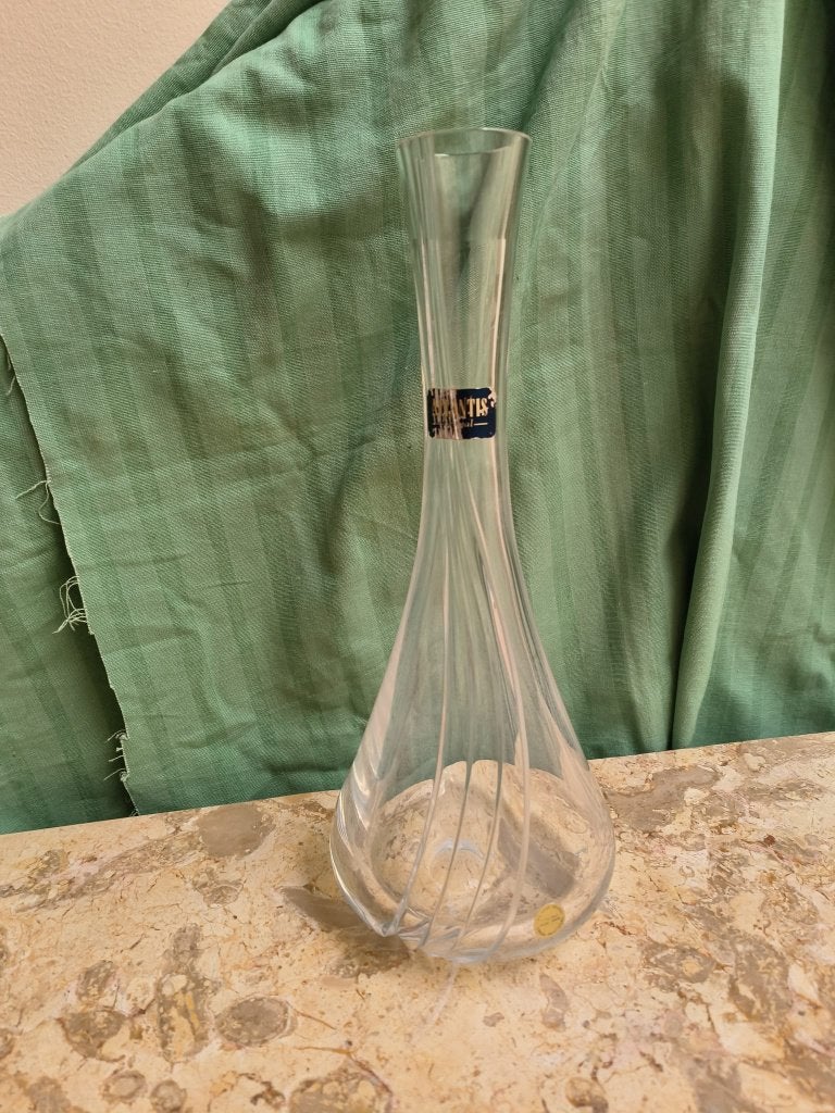 Kristallen karaf 31 cm hoog, Antiek en Kunst, Ophalen of Verzenden