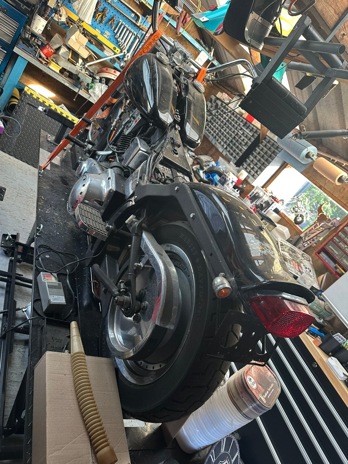 HD Softail 1340, Ophalen, Gebruikt