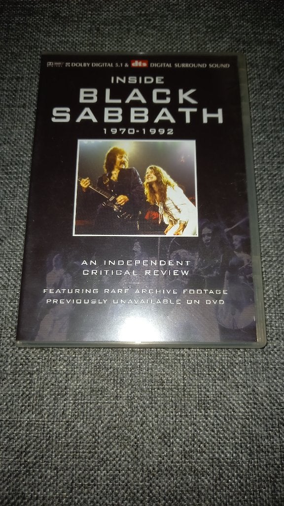 DVD Black Sabbath, Ophalen of Verzenden, Gebruikt