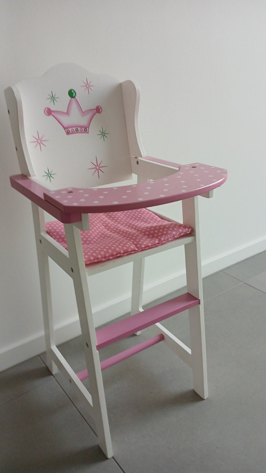 Houten poppenstoeltje, Kinderen en Baby's, Speelgoed | Houten speelgoed, Ophalen
