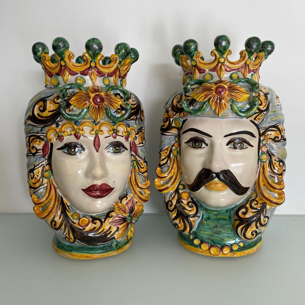 Têtes de Maure sicilienne, Enlèvement