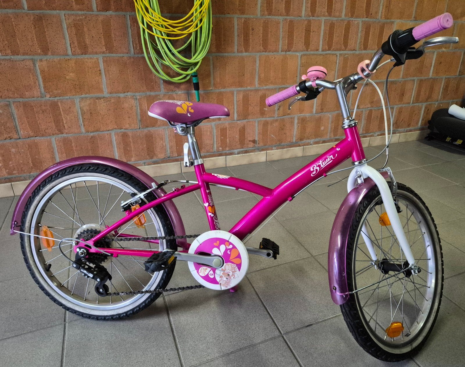Roze meisjesfiets perfecte staat!, Ophalen, 20 inch