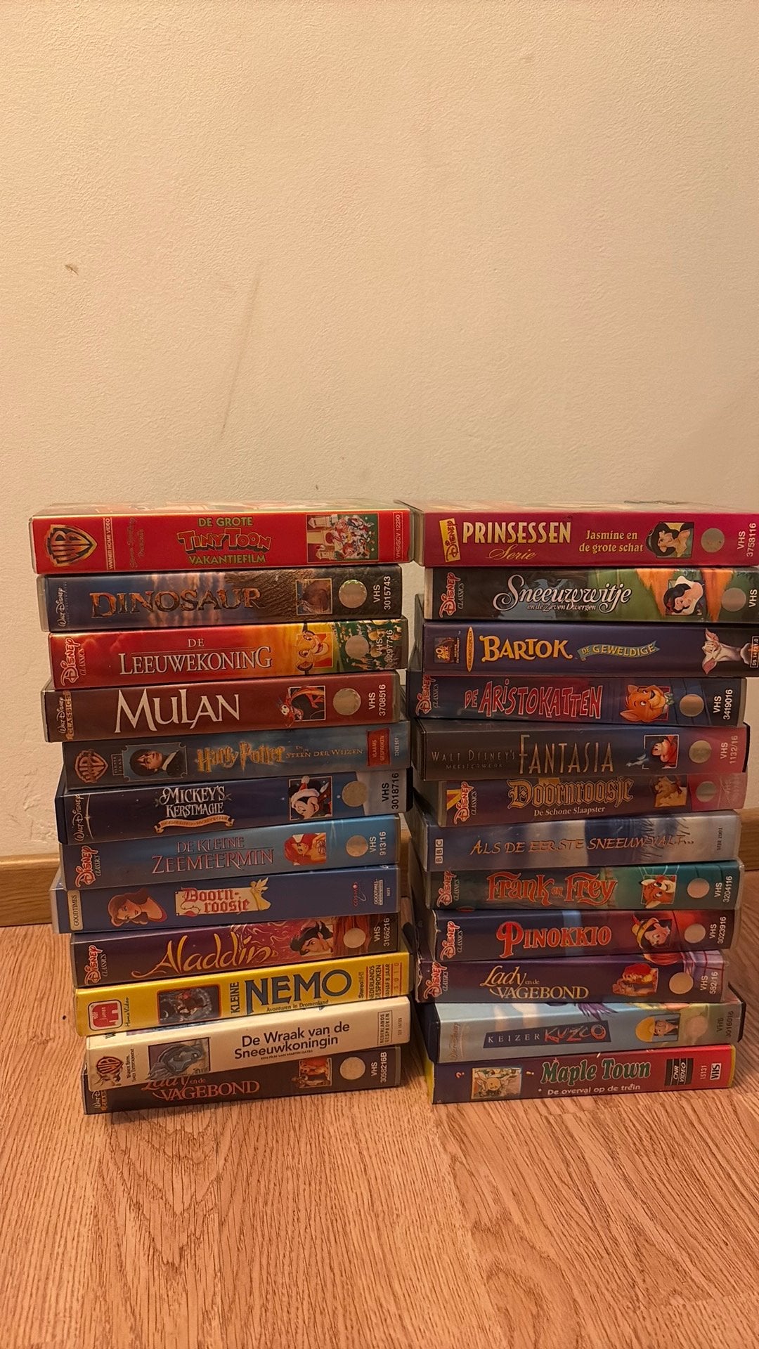 Lot kinderfilms VHS, Ophalen, Zo goed als nieuw, VHS