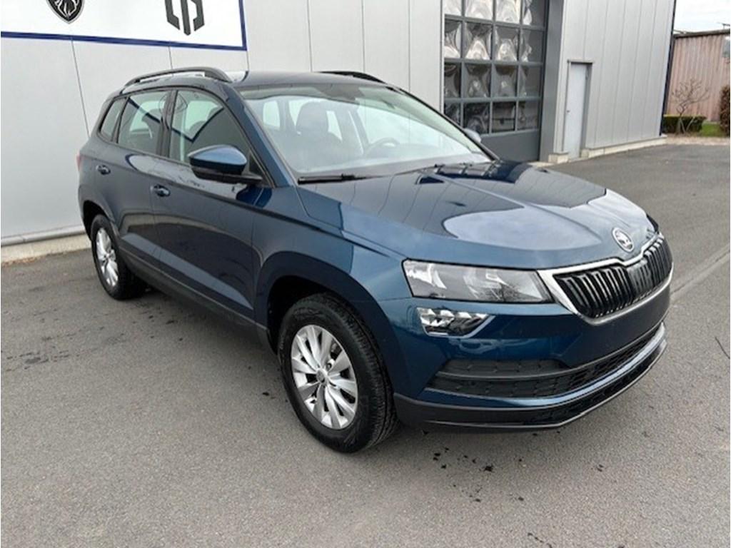 Skoda Karoq TSI Ambition, Auto's, Skoda, https://public.car-pass.be/vhr/5128c038-9ae2-46ac-85c2-489c9024ea84, Blauw, Karoq, Bedrijf