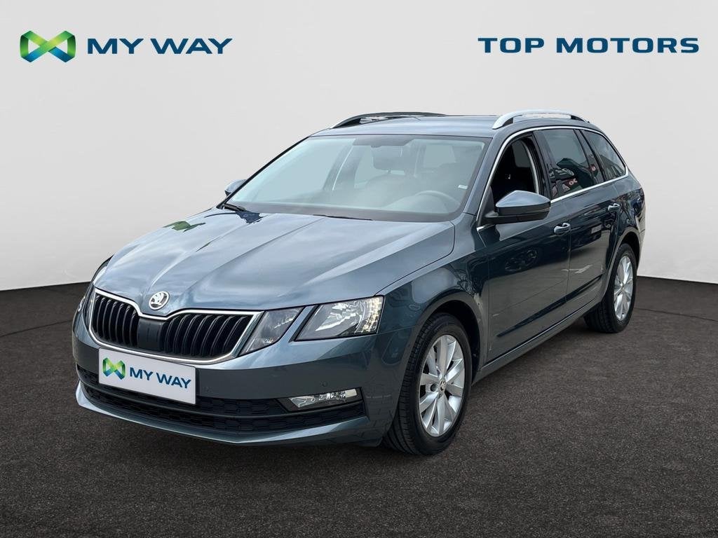 Skoda Octavia Combi GARANTIE*115PK*CARPLAY*GPS*SENSOREN*ZETE, Argent ou Gris, Achat, Boîte manuelle, Essence