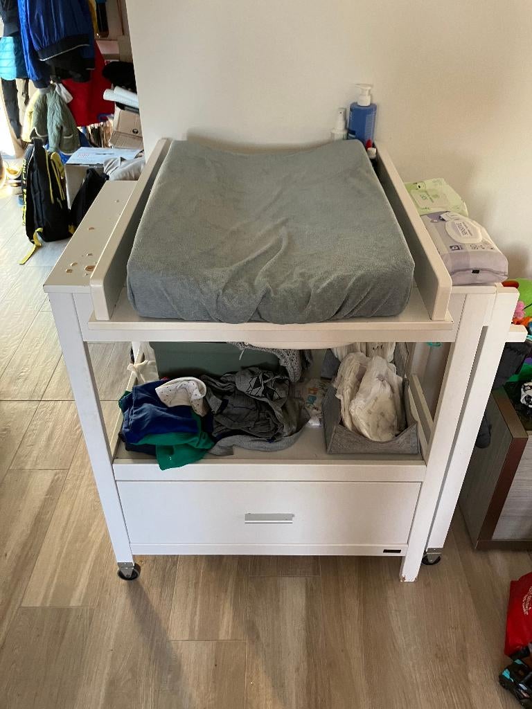 luiertafel ververstafel tafel verversen baby, Kinderen en Baby's, Ophalen, Gebruikt, Aankleedkussen