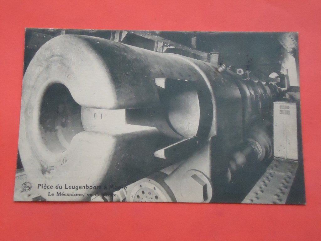 Oorlog 1914 - 1918 Het groot kanon van Leugenboom te Moere, Enlèvement ou Envoi, 1920 à 1940, Non affranchie, Flandre Occidentale